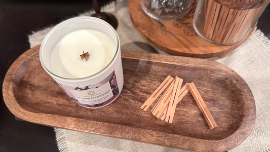 Pros of Wood Wicks - Why Bevy & Beyna Chose Wood Wicks over Cotton Wicks.