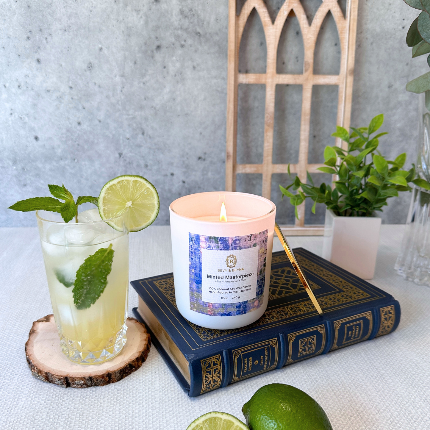 MINTED MASTERPIECE - SCENTED CANDLE