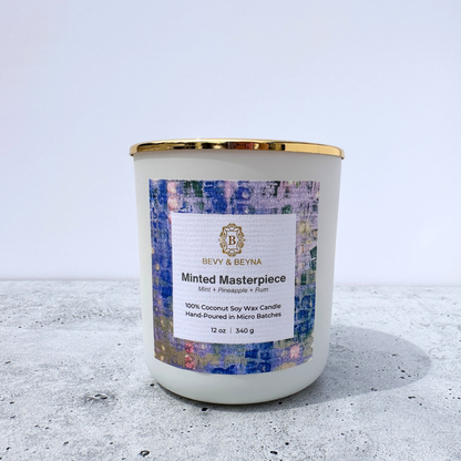 MINTED MASTERPIECE - SCENTED CANDLE