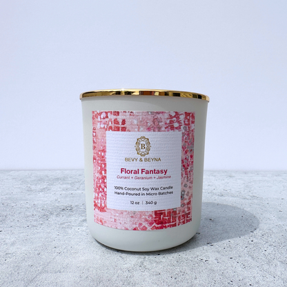 FLORAL FANTASY - SCENTED CANDLE