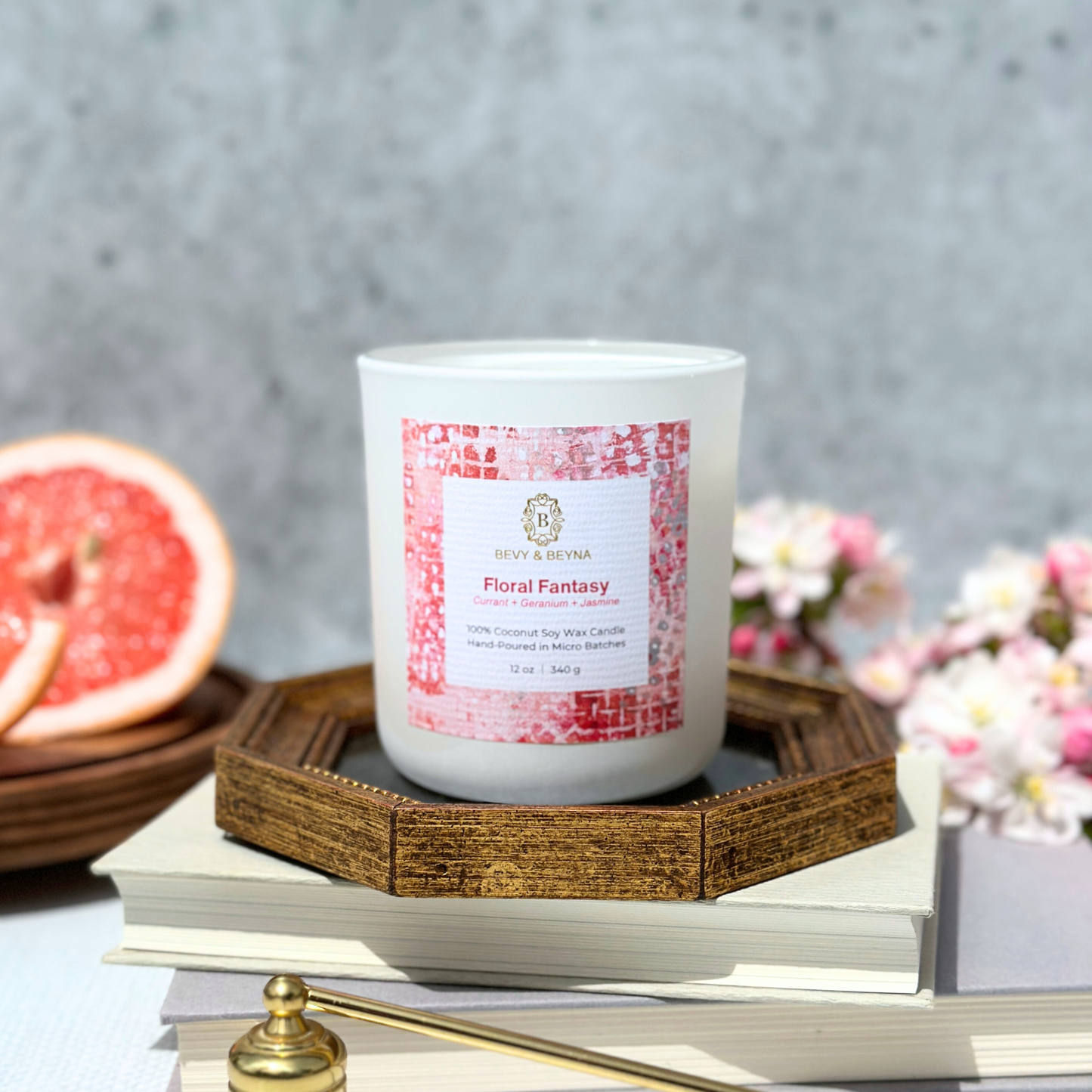 FLORAL FANTASY - SCENTED CANDLE