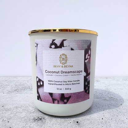 COCONUT DREAMSCAPE - SCENTED CANDLE