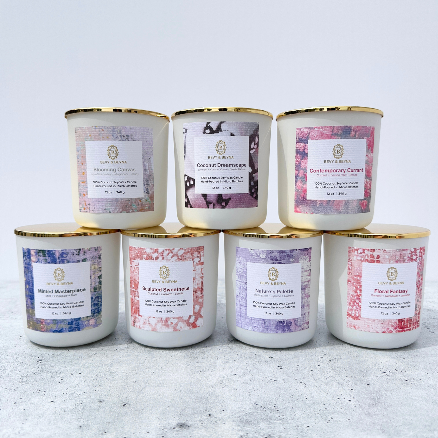 SIGNATURE COLLECTION 12 OZ CANDLES - GIFT SET