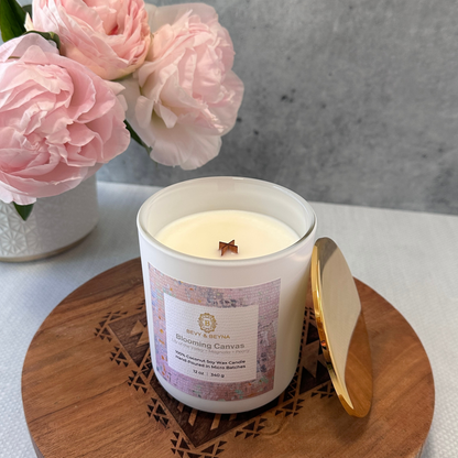 BLOOMING CANVAS - Scented Candle