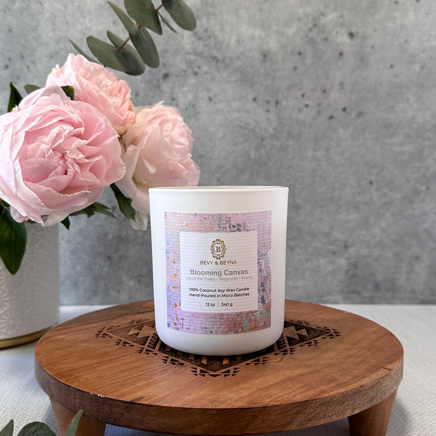 BLOOMING CANVAS - Scented Candle